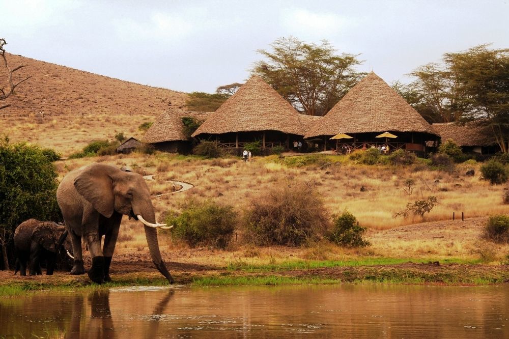 Hotel Elewana Tortilis Camp Amboseli-Nationalpark Exterior foto