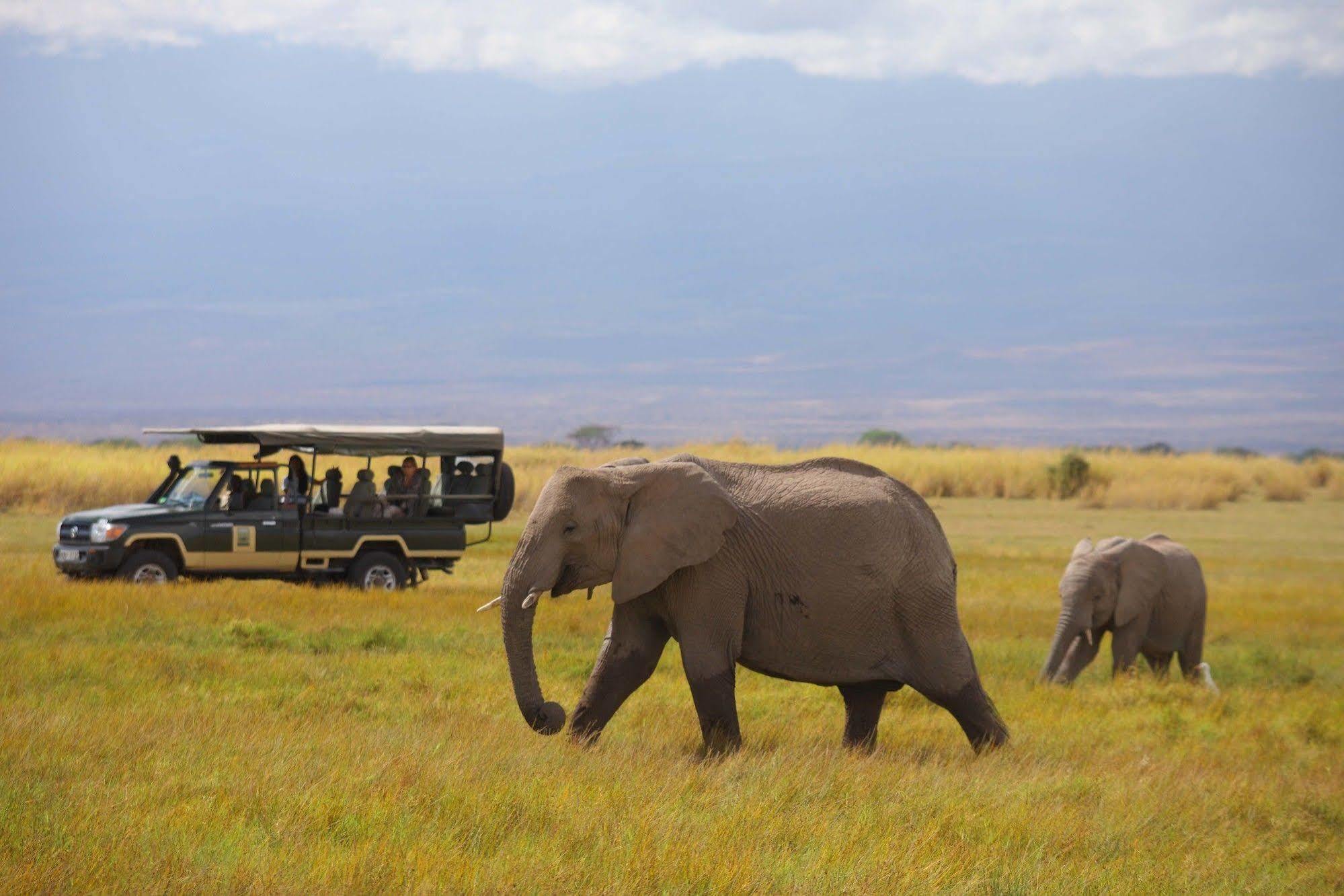 Hotel Elewana Tortilis Camp Amboseli-Nationalpark Exterior foto