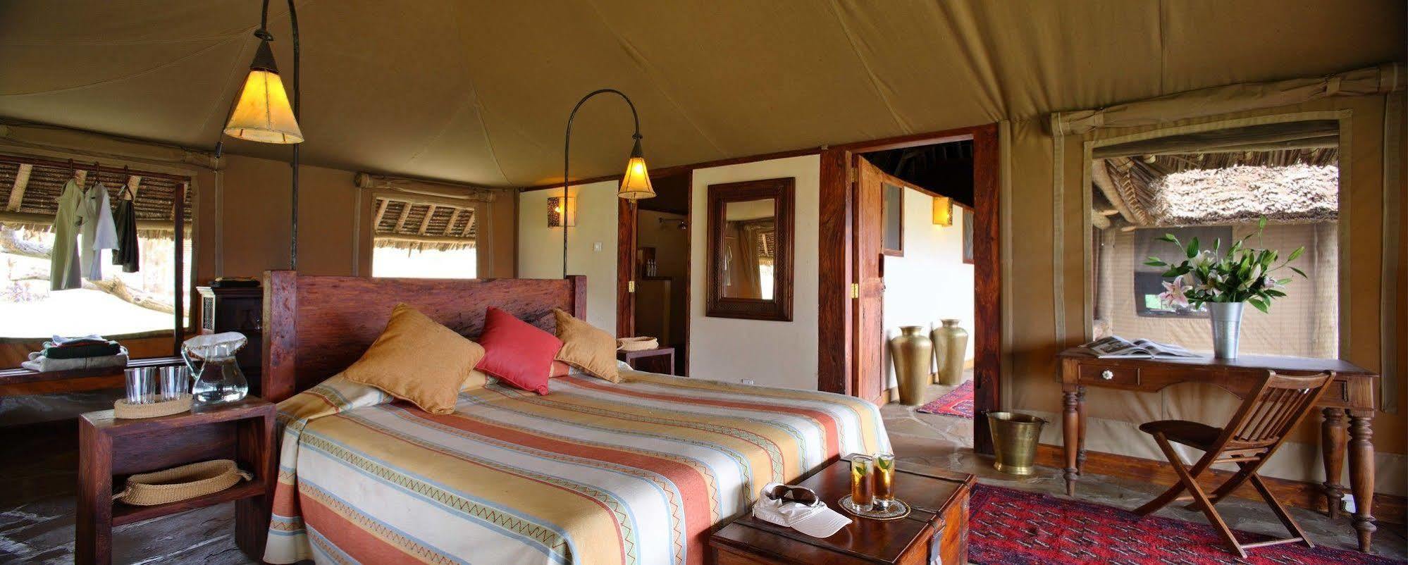 Hotel Elewana Tortilis Camp Amboseli-Nationalpark Exterior foto