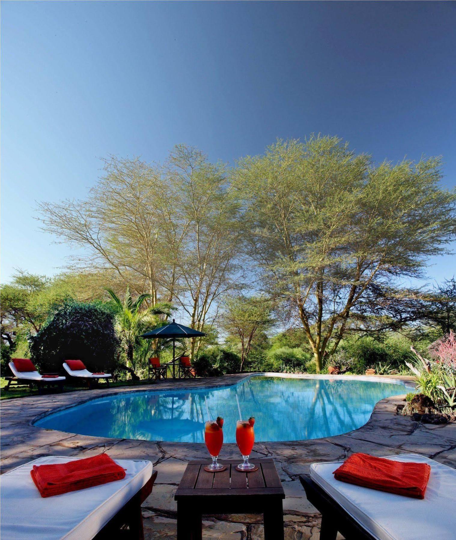 Hotel Elewana Tortilis Camp Amboseli-Nationalpark Exterior foto