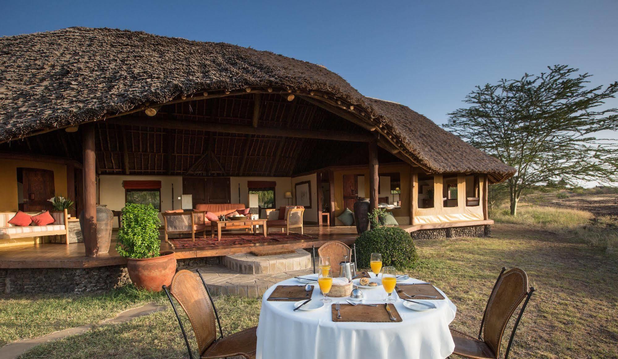 Hotel Elewana Tortilis Camp Amboseli-Nationalpark Exterior foto