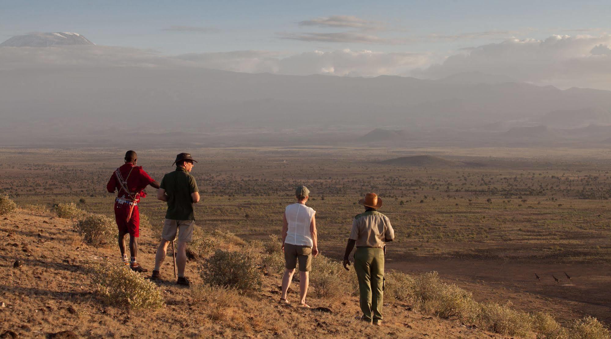 Hotel Elewana Tortilis Camp Amboseli-Nationalpark Exterior foto