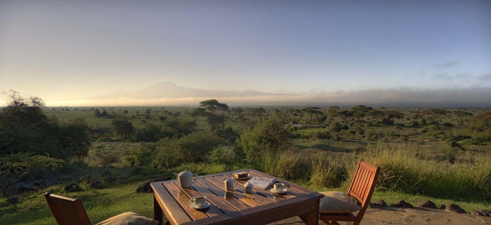 Hotel Elewana Tortilis Camp Amboseli-Nationalpark Exterior foto
