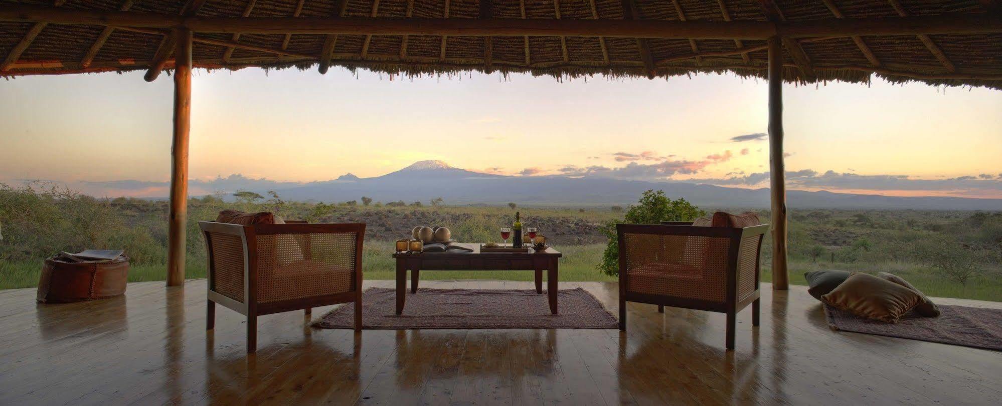 Hotel Elewana Tortilis Camp Amboseli-Nationalpark Exterior foto